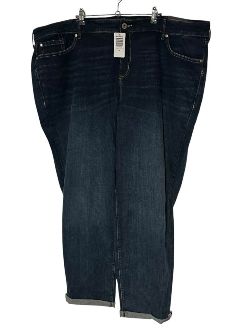 Torrid Boyfriend Straight Mid-Rise Jean Vintage Stretch Women’s 28 Tall NEW